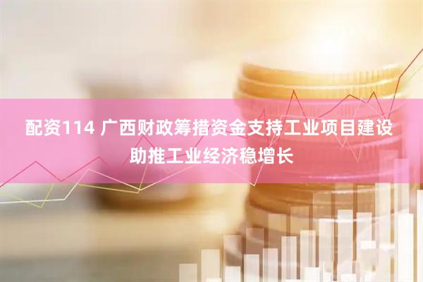 配资114 广西财政筹措资金支持工业项目建设 助推工业经济稳增长